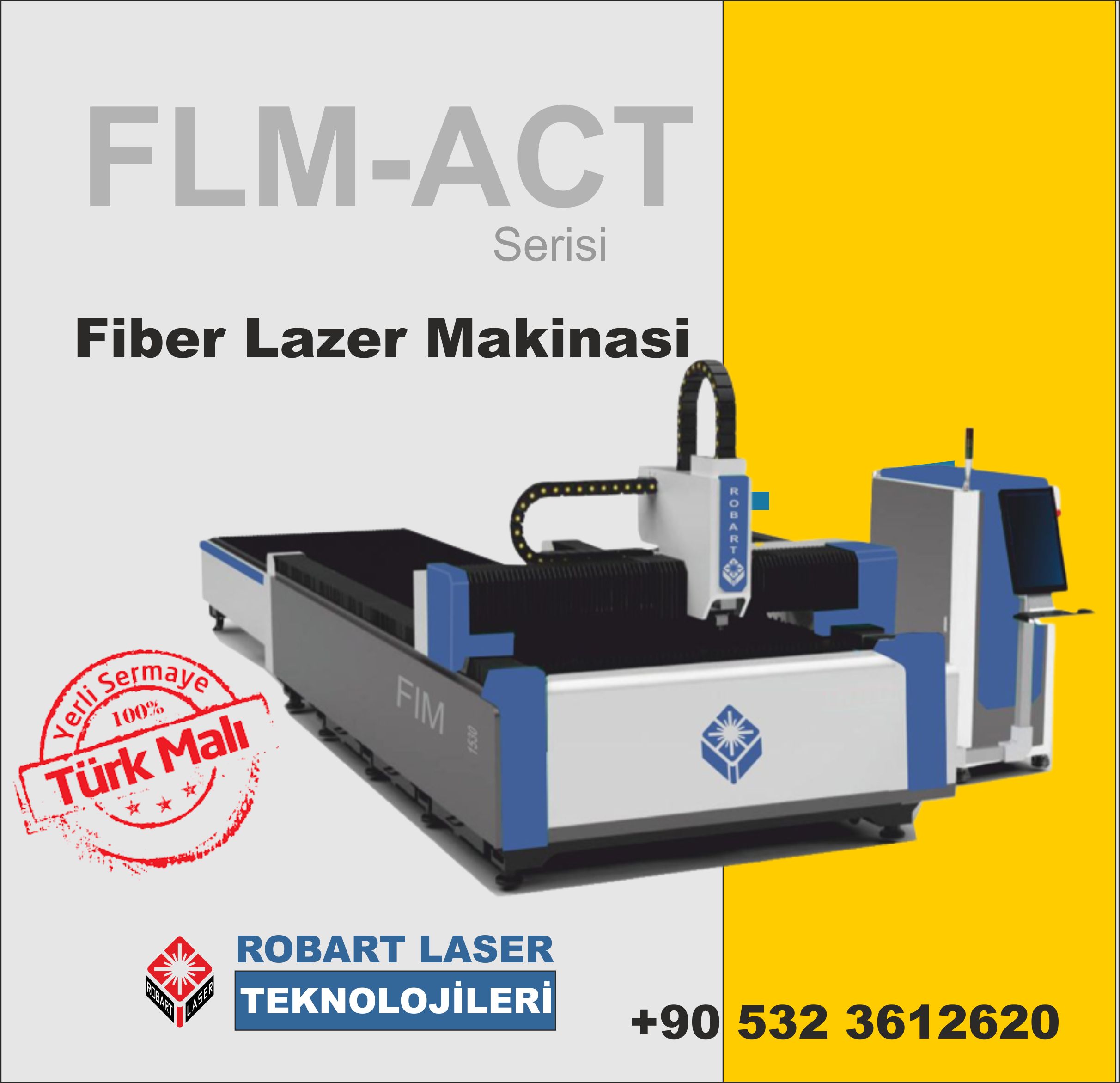 açık tabla fiber lazer